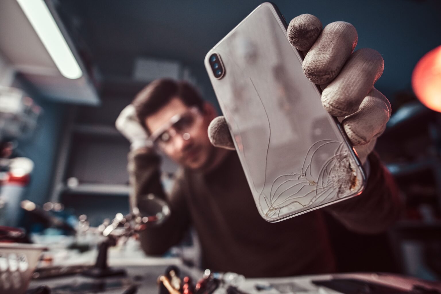 back glass broken