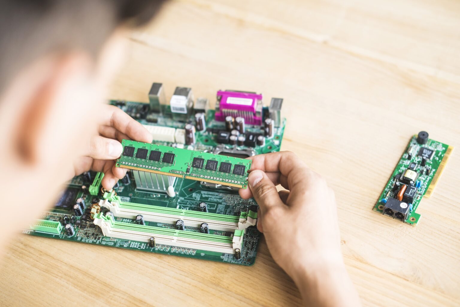 repairing motherboard